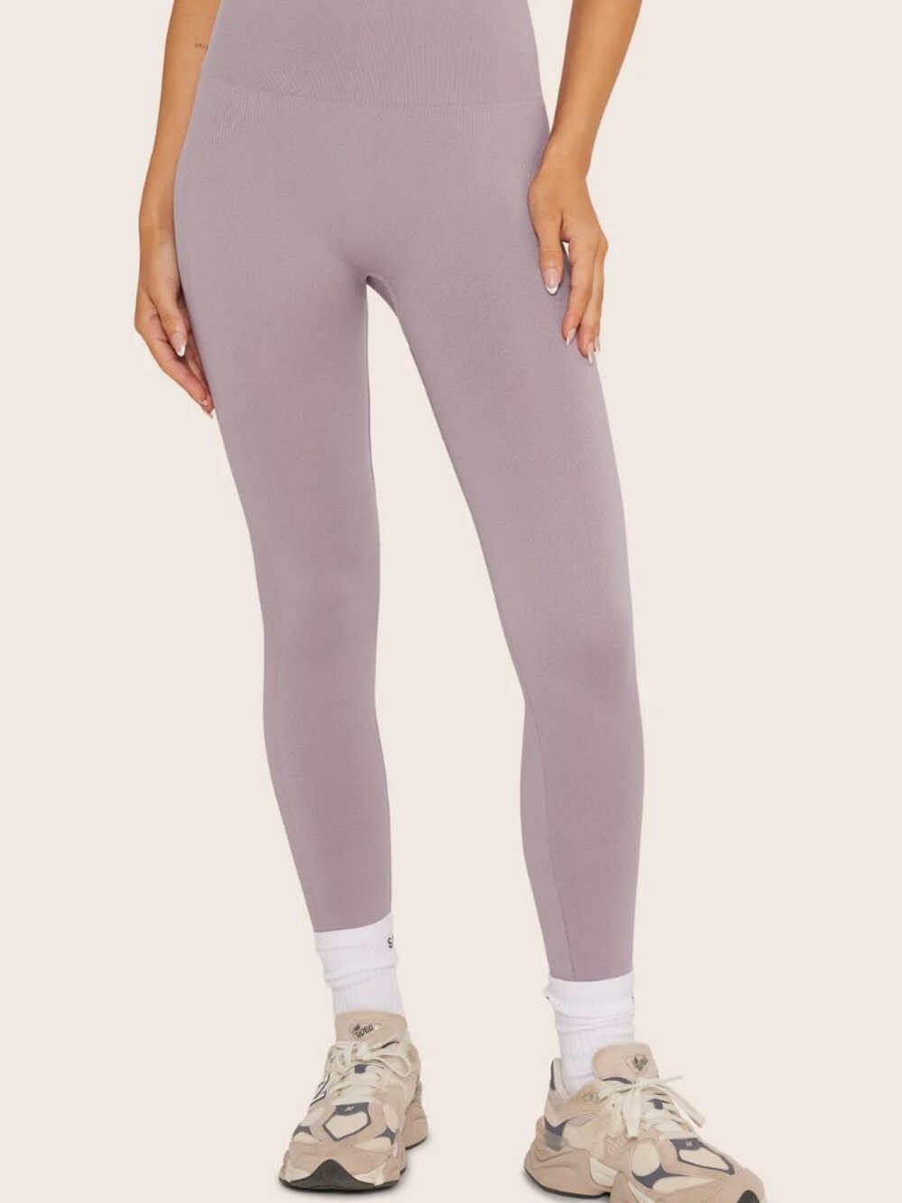 Set Active Luxeform High-Rise Leggings Purple Size S 7/8 Length Retail $78